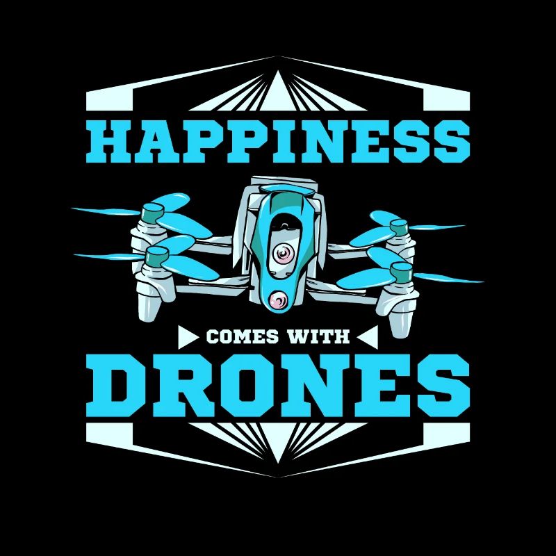 Happiness comes with drones