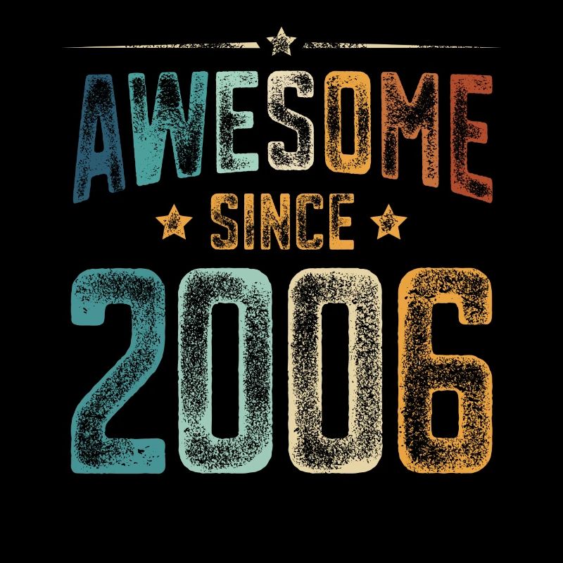 2006 Né 18e anniversaire Année de naissance