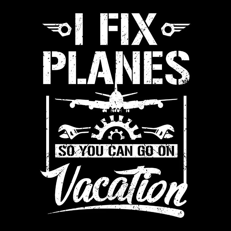 Je répare les avions