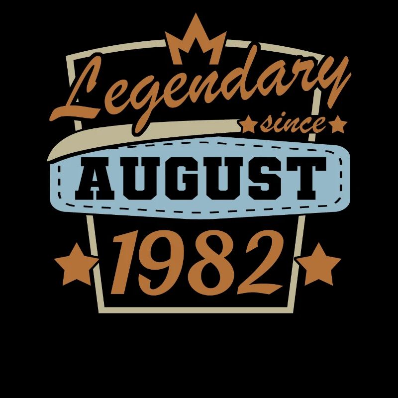 legendär seit august 1982 40. Geburtstag Retro