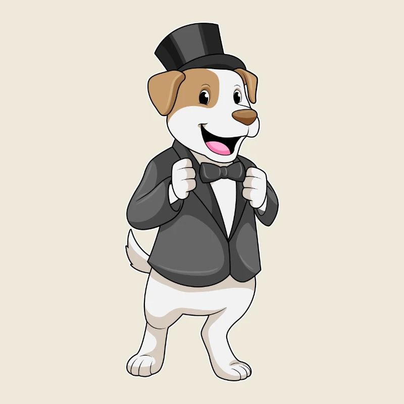 Hund Bräutigam Sakko Hochzeit