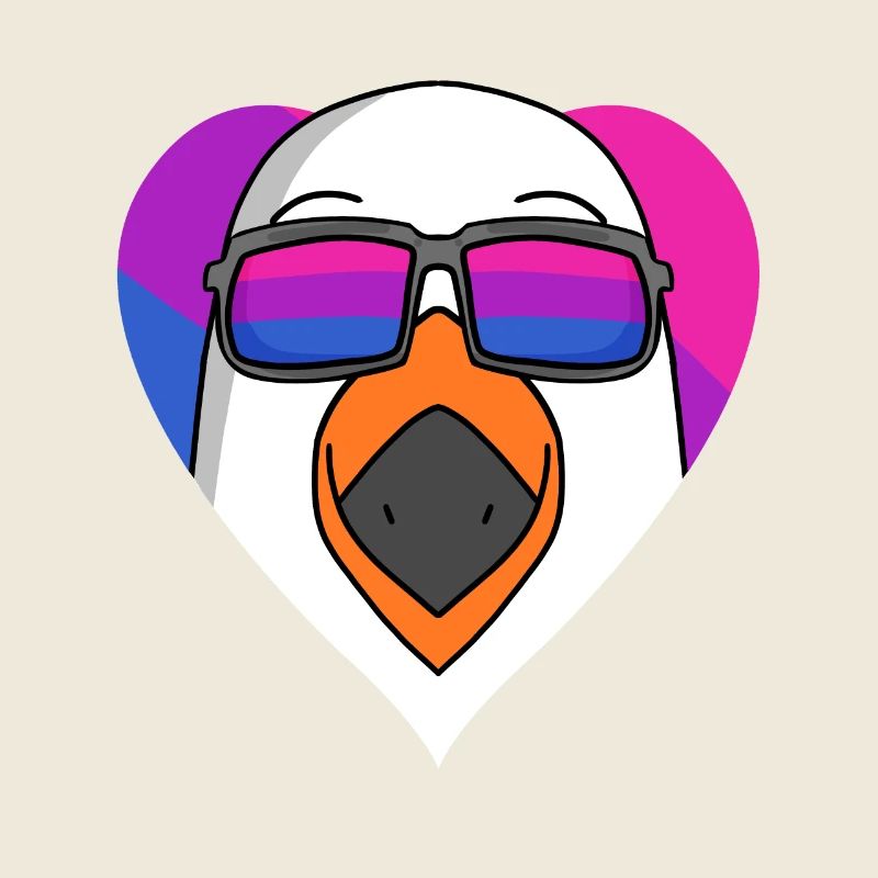Bisexual Seagull Gift