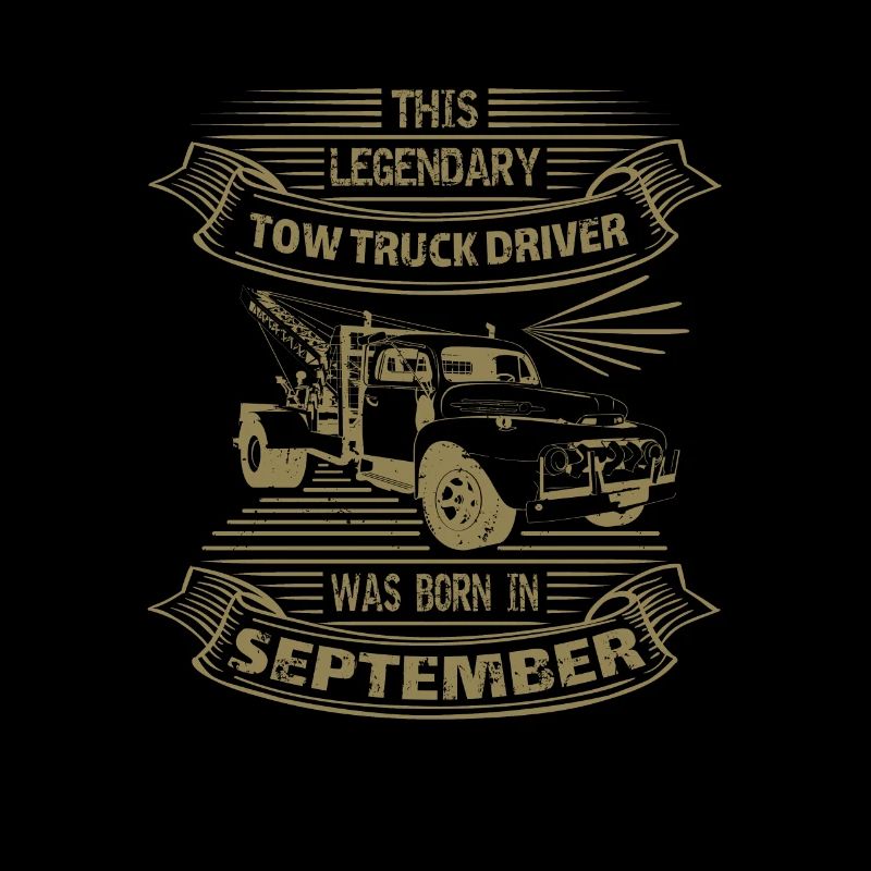 Legendärer Abschleppwagenfahrer im September