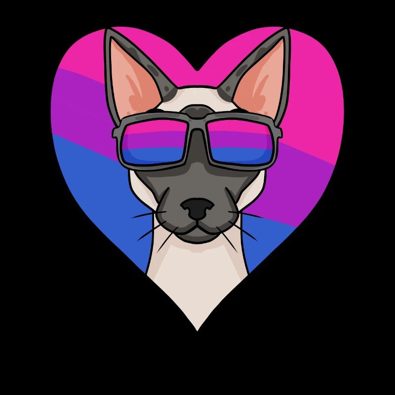 Bisexual Siamese Cat Cat Gift