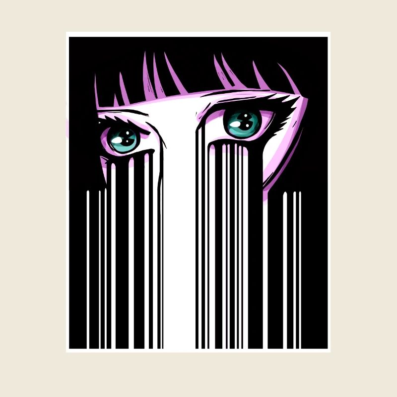 Anime Eyes Japan Barcode
