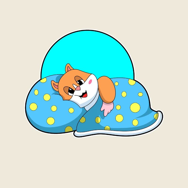 Hamster Schlafen Decke