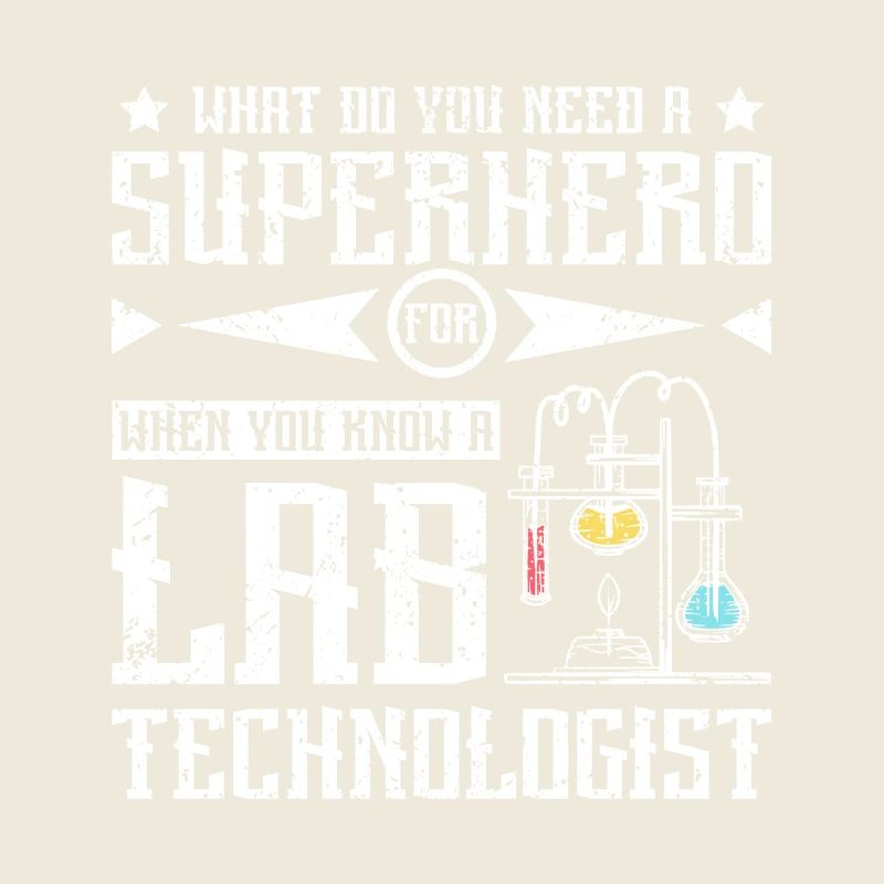Superhero lab technologist