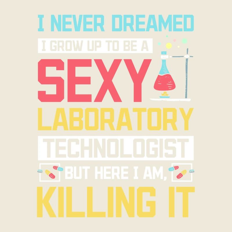 Sexy laboratory technologist