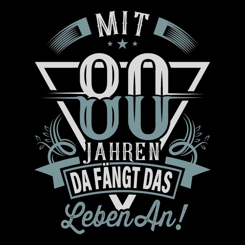 80. Geburtstag Da Fängt Das Leben An