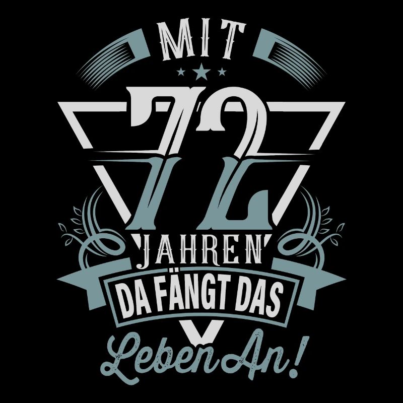 72. Geburtstag Da Fängt Das Leben An