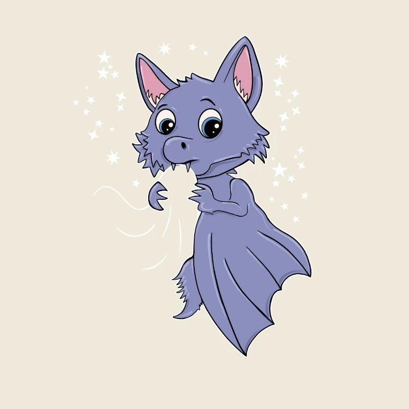 Chauve-souris Kawaii