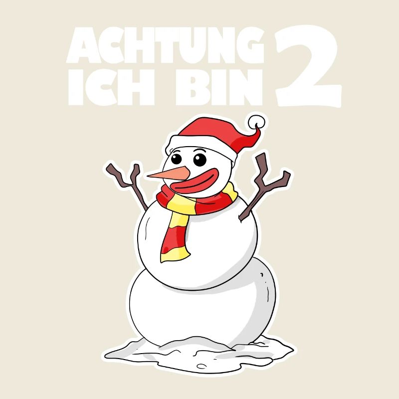 2.Geburtstag Schneemann 2 Jahre Geschenk