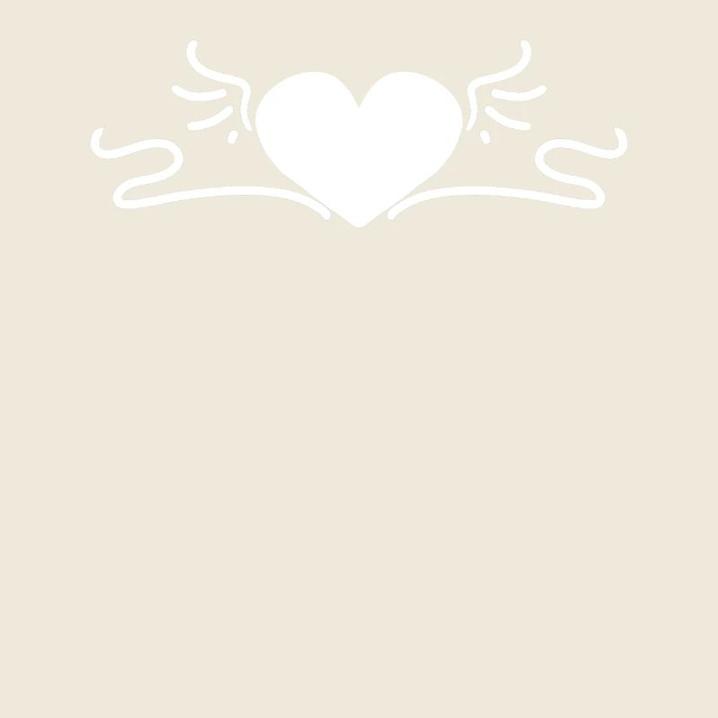 Symbole de l’aile d’ange blanc du cœur