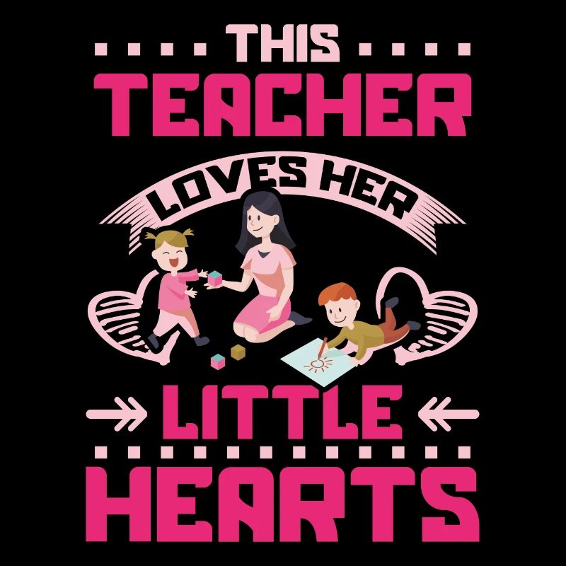 Cette enseignante aime ses petits cœurs