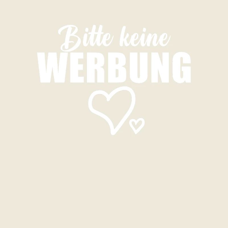 Bitte keine Werbung