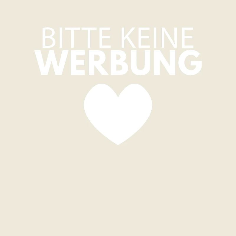 Bitte keine Werbung