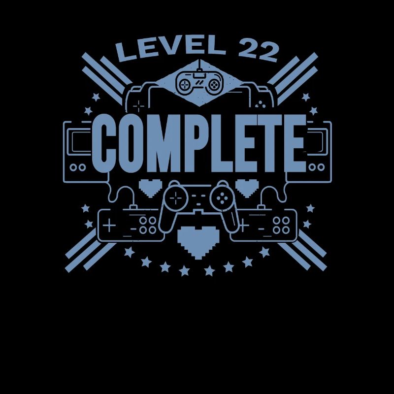 22 Birthday Gamer Level 22