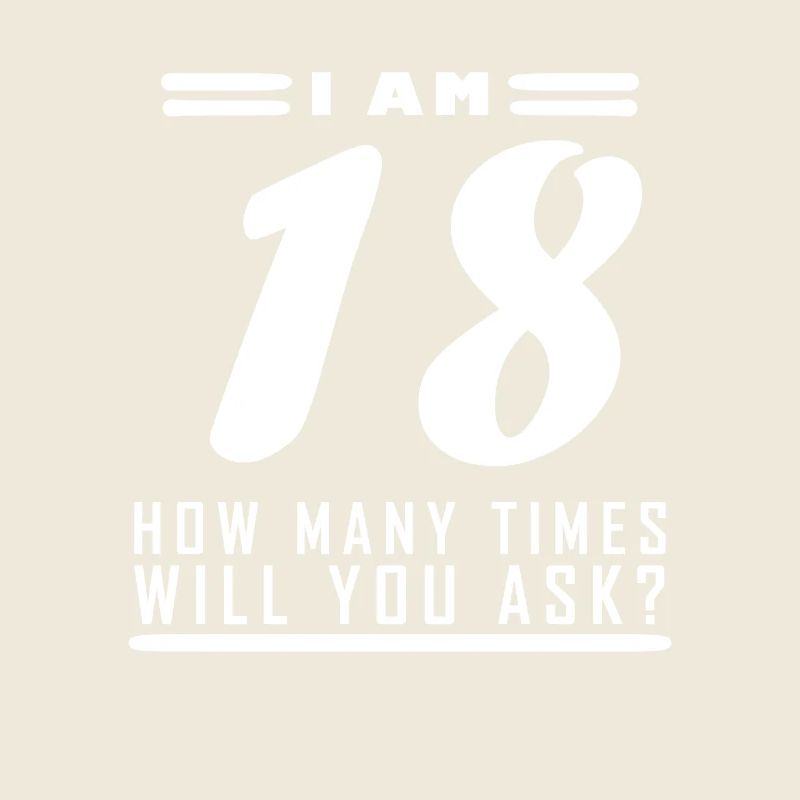 J’ai 18 ans – 18e anniversaire cadeau