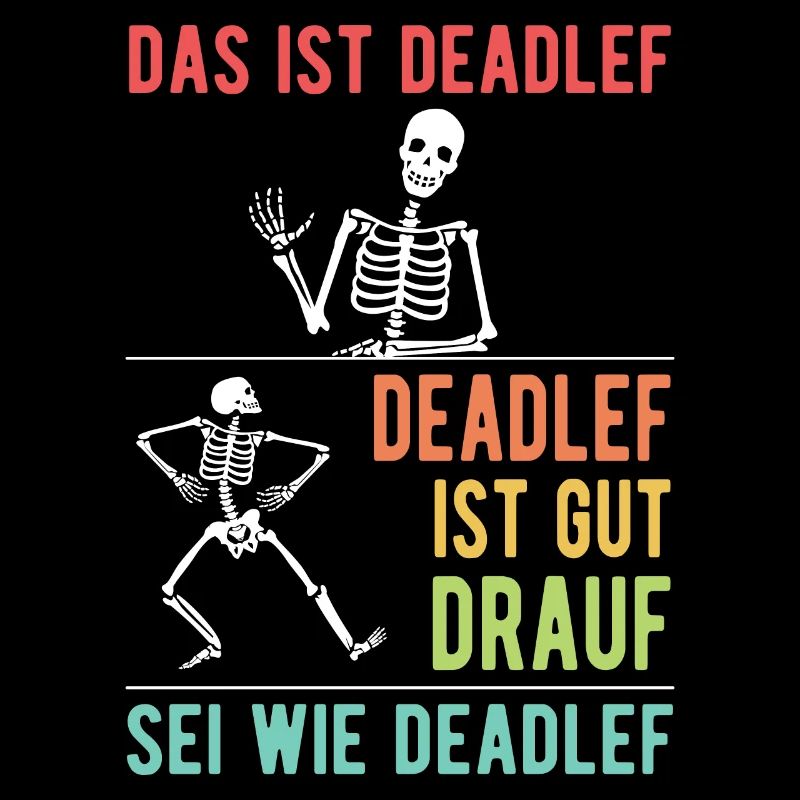 Deadlef Funny Skeleton Halloween Costume Men