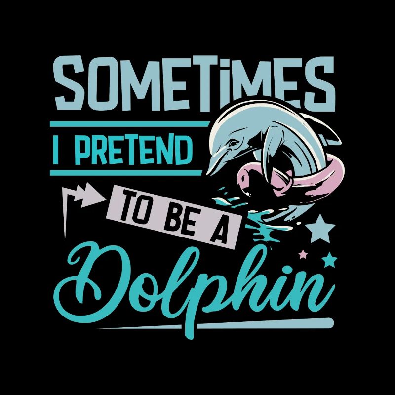 Somtimrd Je fais semblant d’être un dauphin