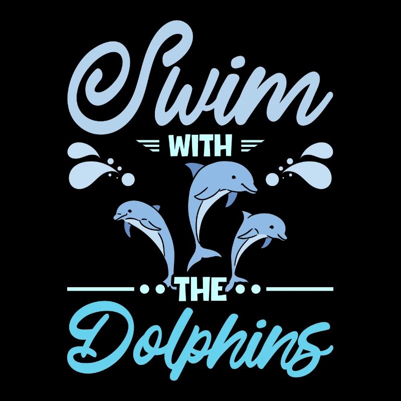 Nager avec les dauphins