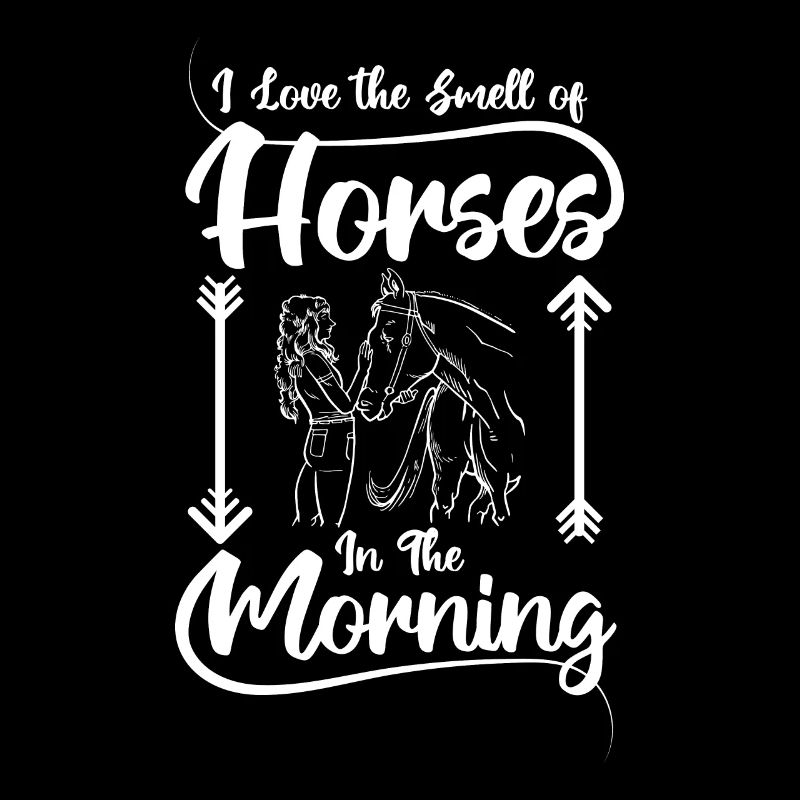 J’adore l’odeur des chevaux le matin
