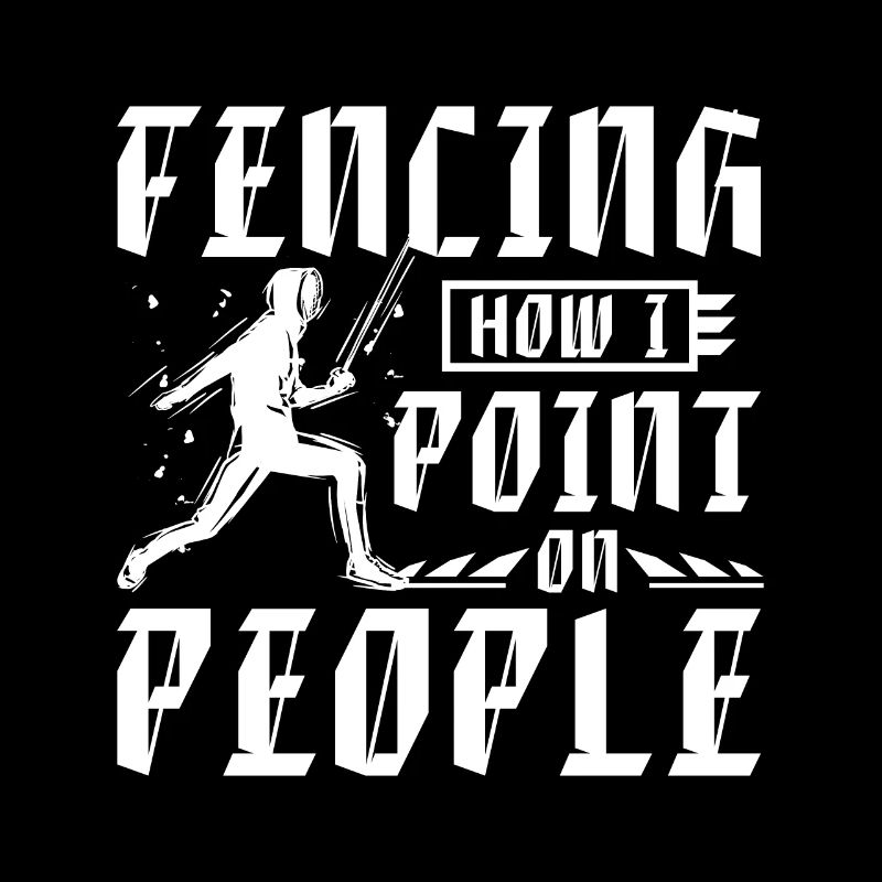 Fencing how I point on people