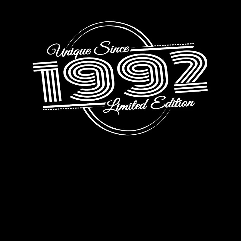 Einzigartig seit 1992 Retro Sprüche 30. Geburtstag