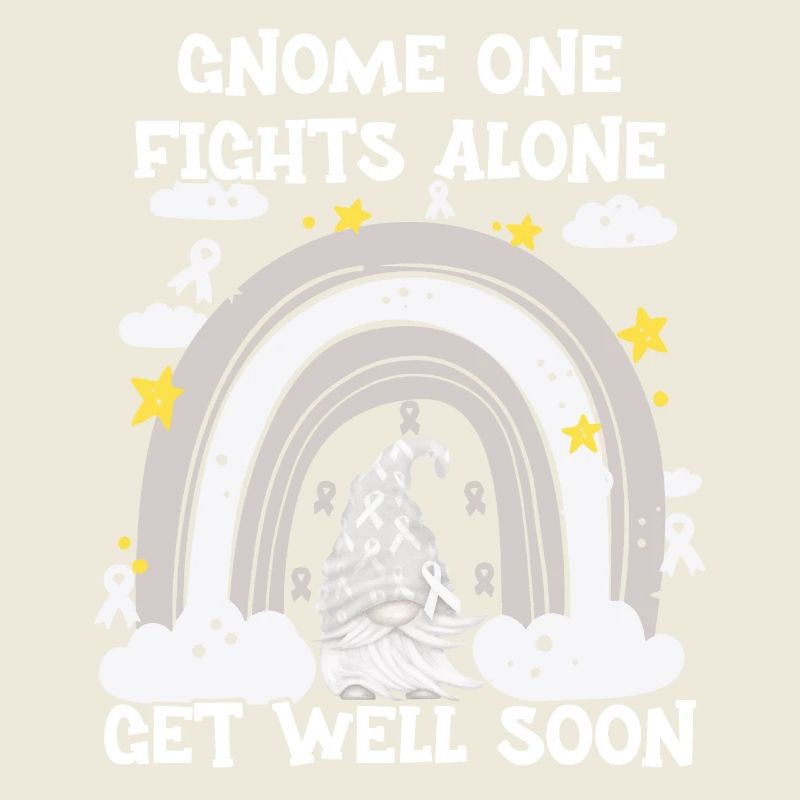 Gnome One Fights Alone Lungenkrebs