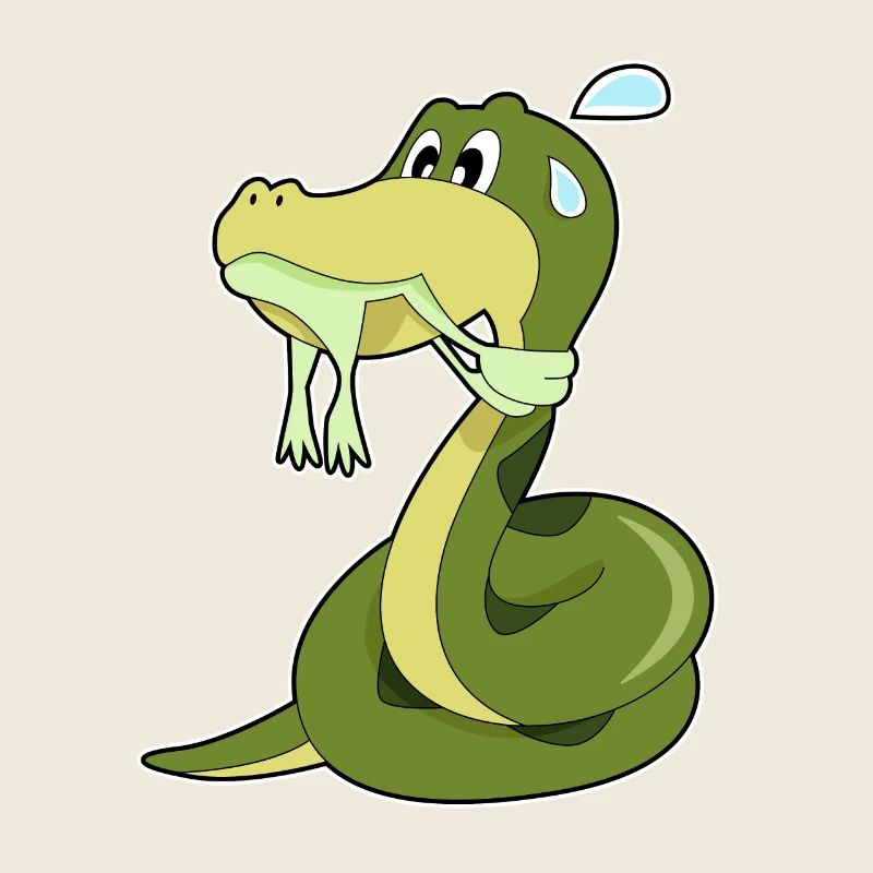 Funny snake