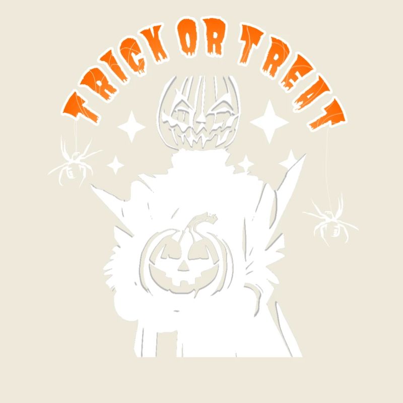 Halloween Pumpkin Monster TRICK OR TREAT