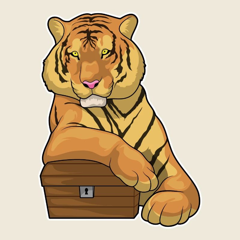 Tiger Treasure Chest