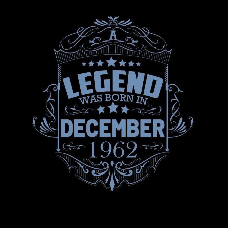 Cadeaux pour le 60e anniversaire Décembre 1962 Millésime