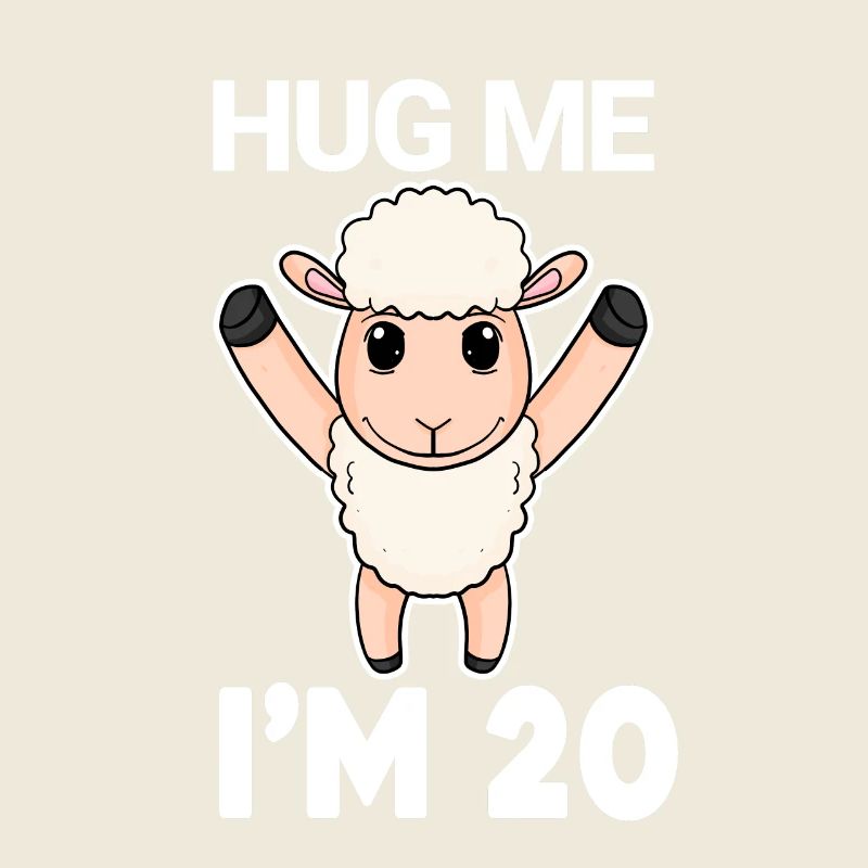 20 Geburtstag - 20 Jahre - Umarmung