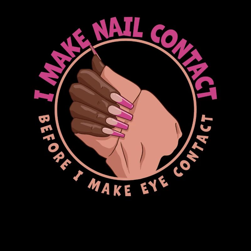 I make nail contact before nail tech