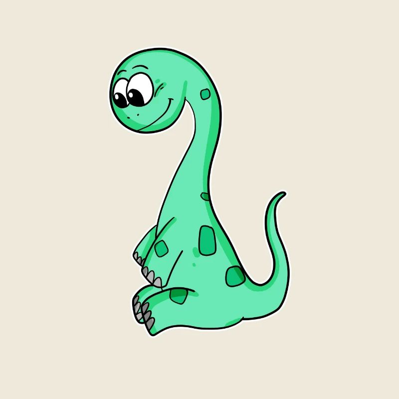 Dinosaur motif