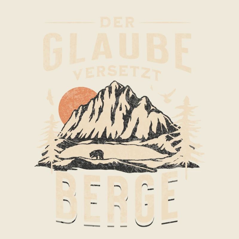 Glaube Versetzt Berge Landschaft