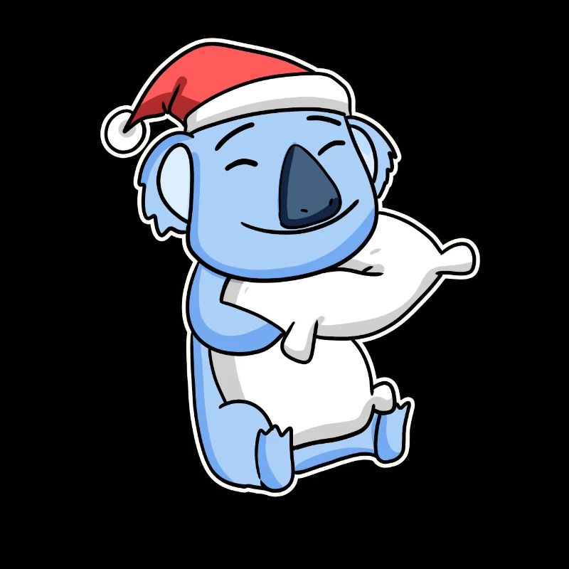 Koala Noël Sommeil Sommeil Sommeil