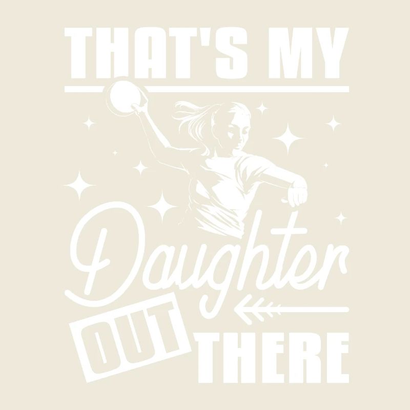 C’est mon doughter là-bas handball