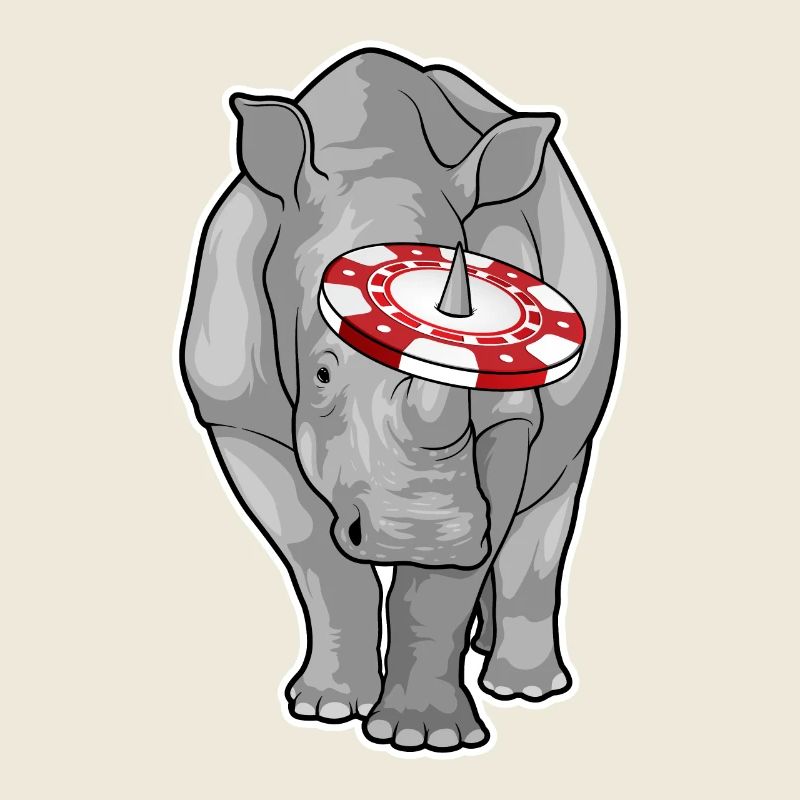 Rhino Poker Poker Chips