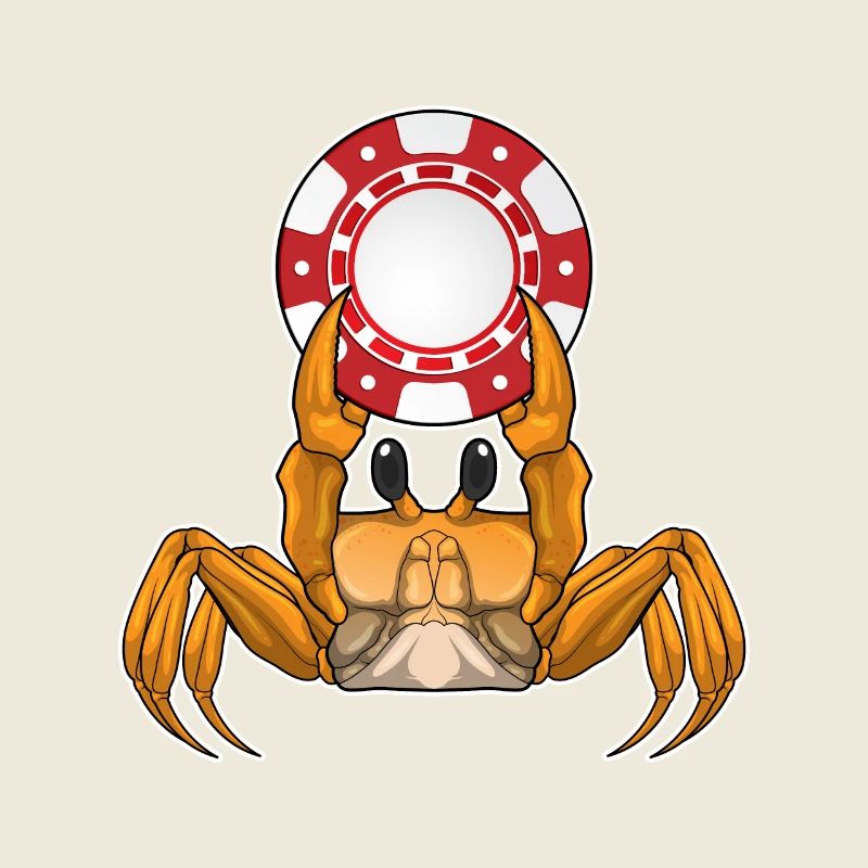 Jetons de poker Crab Poker