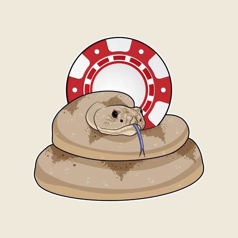 Snake Poker Poker Chips