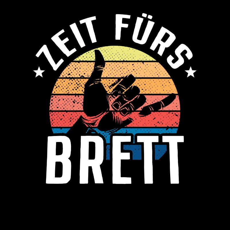 Surfer Zeit Fürs Brett Surfbrett Shaka Windsurfer