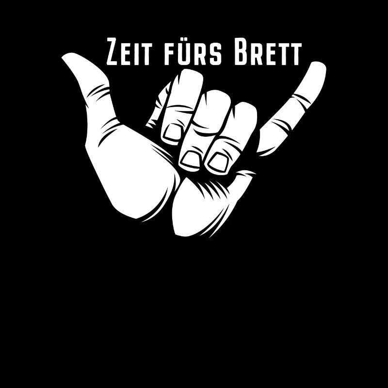 Surfer Zeit Fürs Brett Surfbrett Shaka Windsurfer