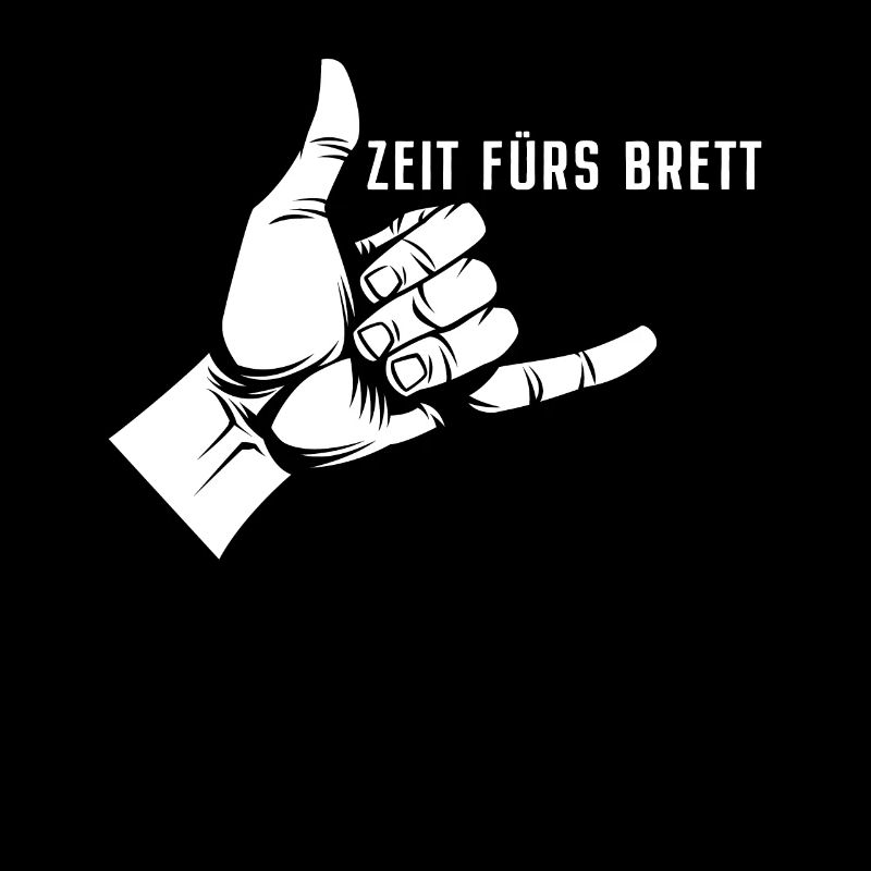 Surfer Zeit Fürs Brett Surfbrett Shaka Windsurfer