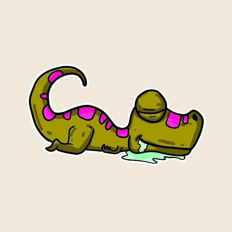 Sleeping Dino
