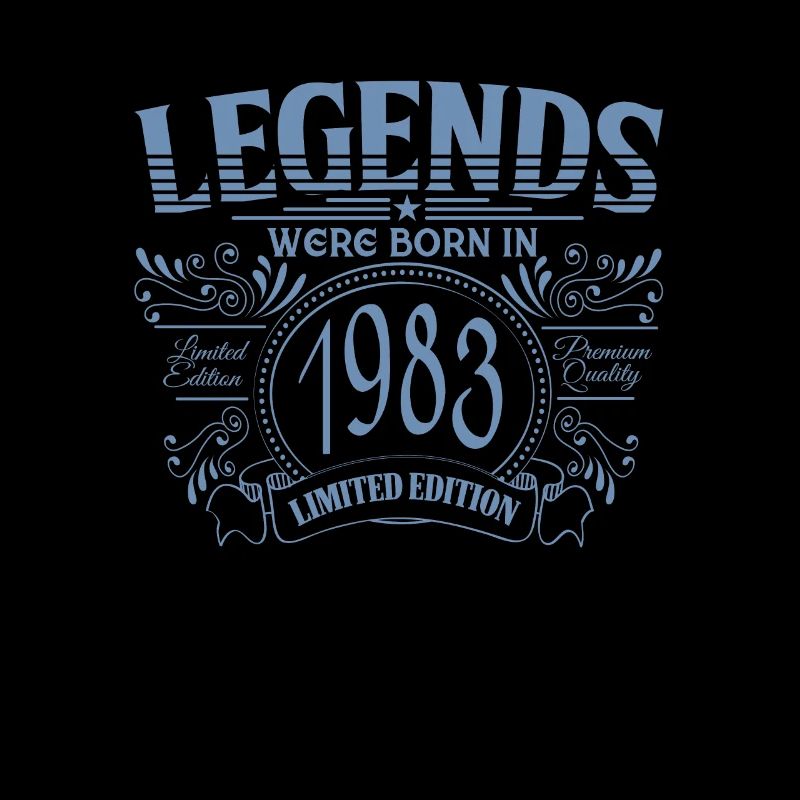 Legenden wurden 1983 geboren Geschenke