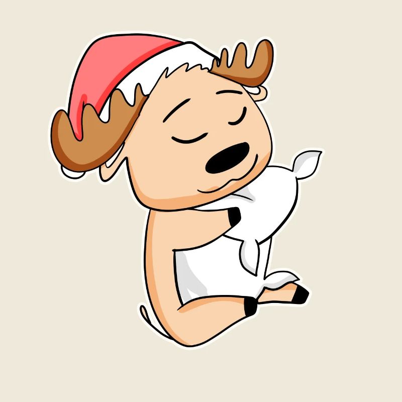 Elch Weihnachten