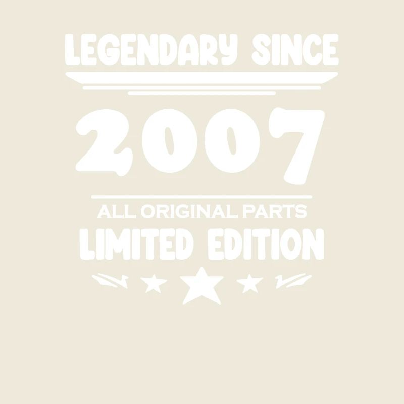 2007 - Année de construction 2007 - Millésime 2007