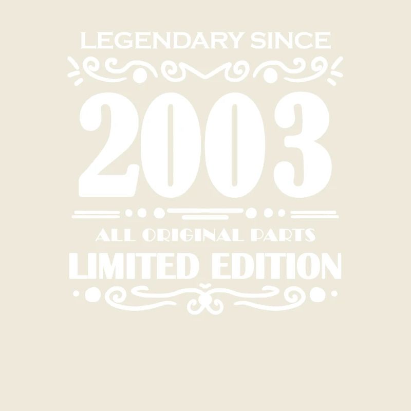 2003 - Année de construction 2003 - Né en 2003